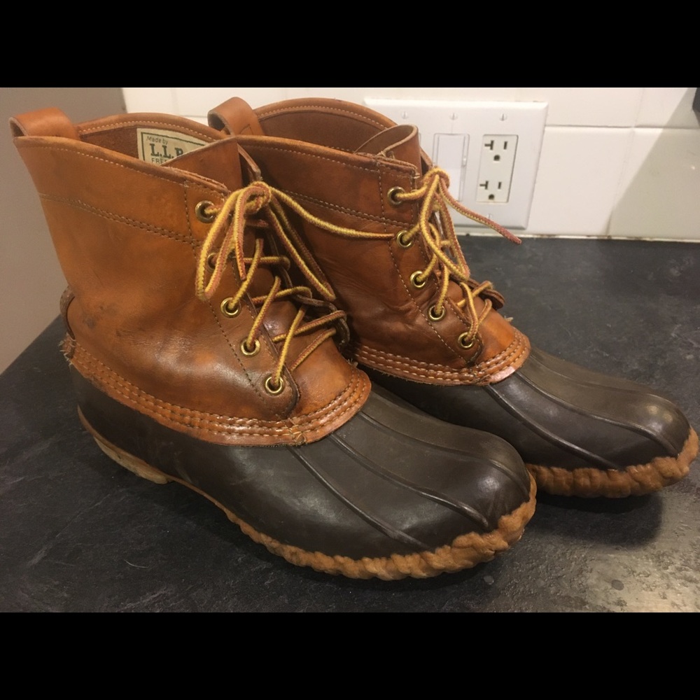 5 Hole Bean Boots